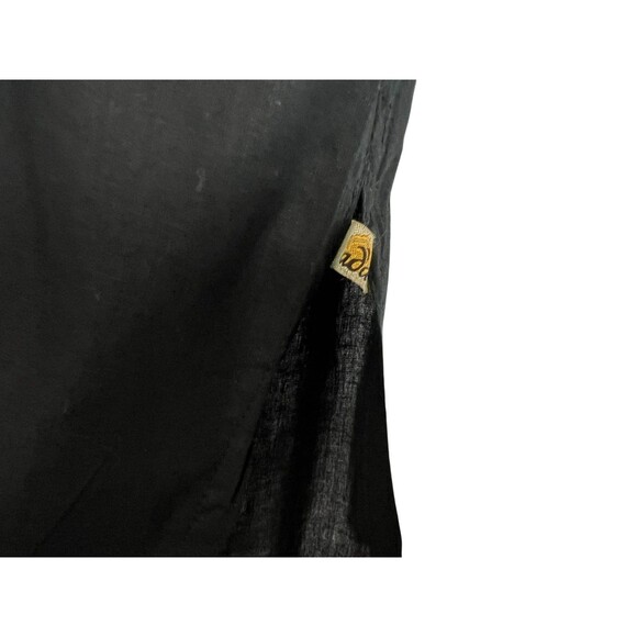 Ada Chikankari Hand Embroidered Tunic Top  Size XL  NWT  Black & Gray  Ethnic - Picture 6 of 13